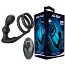 MR PLAY plug anale vibrante con anello per pene e telecomando – foto 2