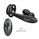 MR PLAY plug anale vibrante con anello per pene e telecomando – foto 5