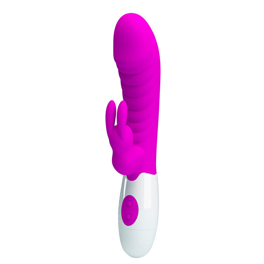 Pretty Love Naughty Vibratore Rabbit a Batterie Viola – immagine 3