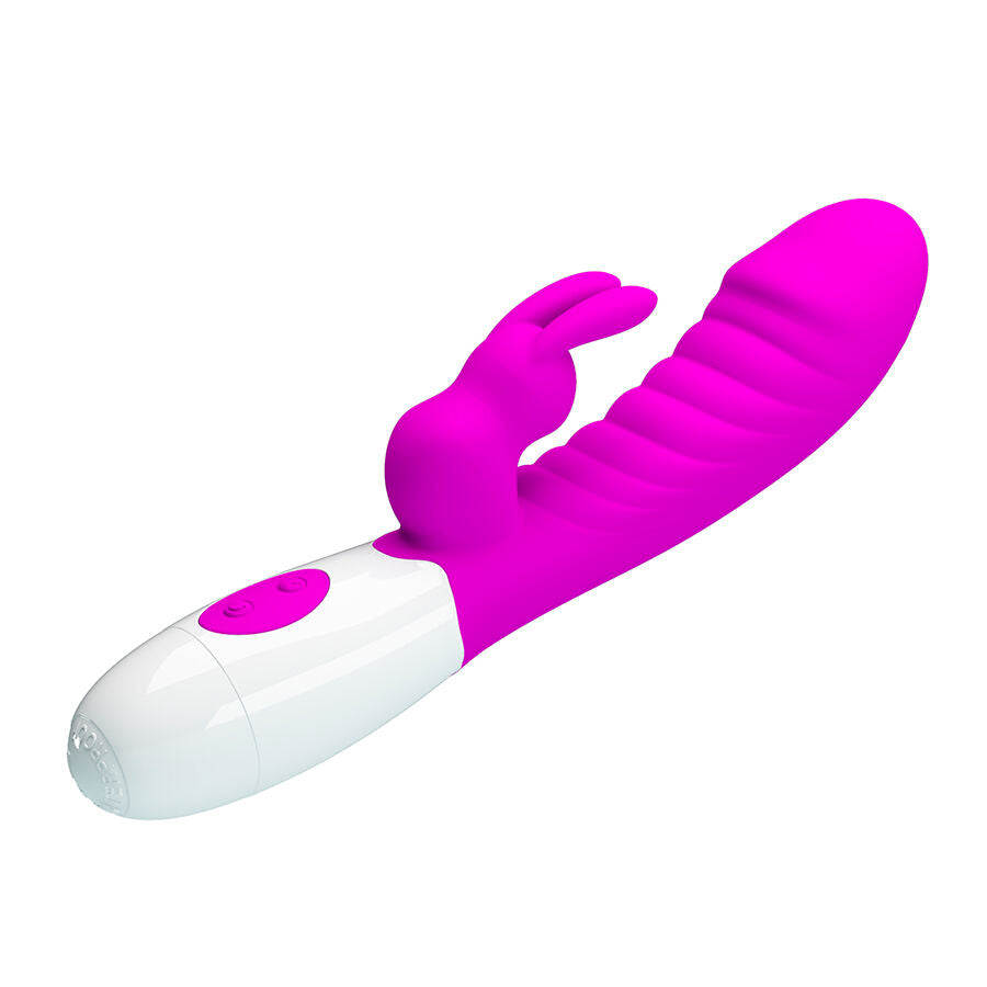 Pretty Love Naughty Vibratore Rabbit a Batterie Viola – immagine 5