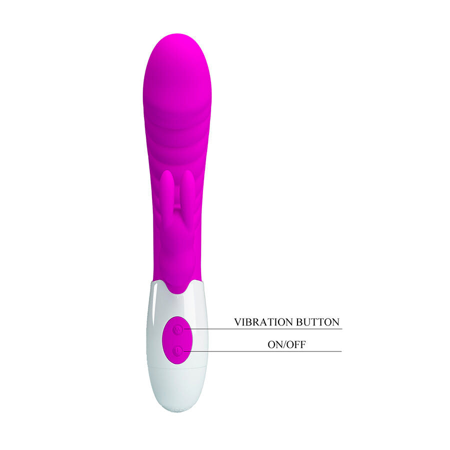 Pretty Love Naughty Vibratore Rabbit a Batterie Viola – immagine 9