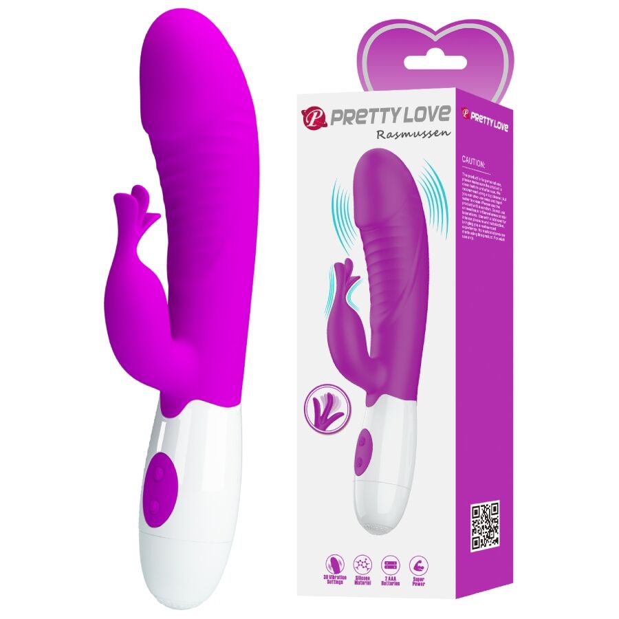 Pretty Love Rasmussen Vibratore Punto G a Batterie Viola – immagine 3