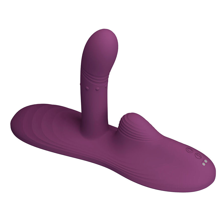 Pretty Love Luka Vibratore con Cuscinetto Riscaldante e Telecomando – immagine 4