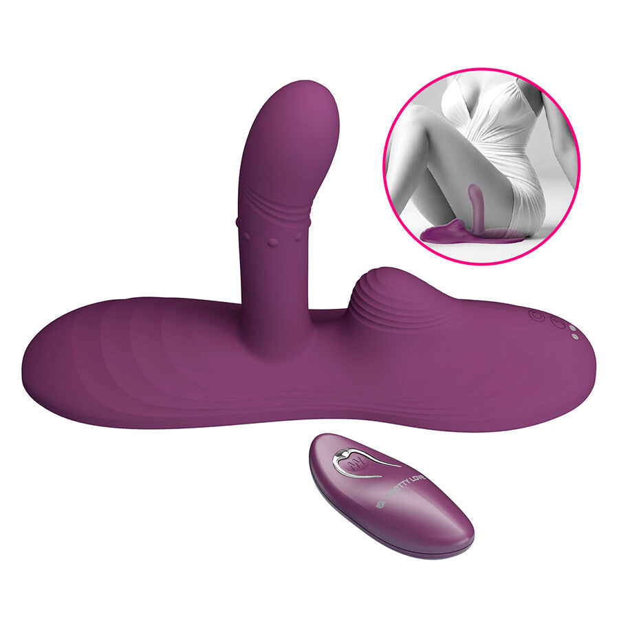 Pretty Love Luka Vibratore con Cuscinetto Riscaldante e Telecomando – immagine 5