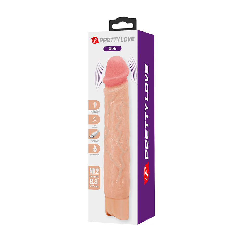 Pretty Love Osric Vibratore Realistico Flessibile Ricaricabile – immagine 10