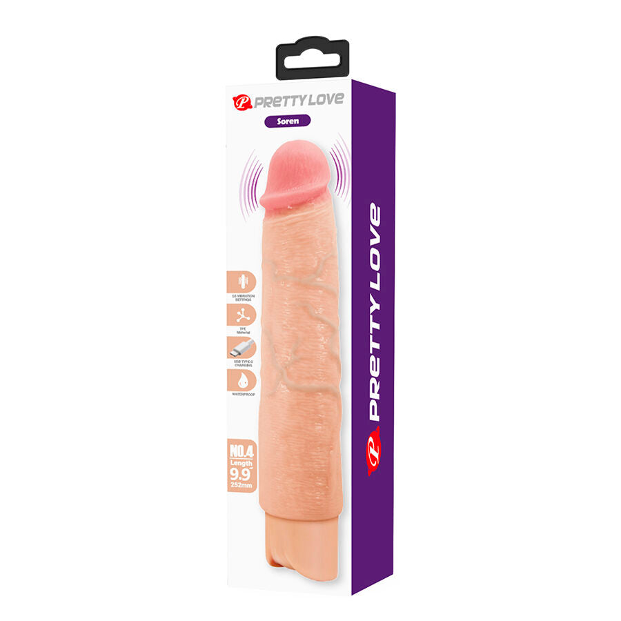 Pretty Love Soren Vibratore Realistico Flessibile Ricaricabile – immagine 10