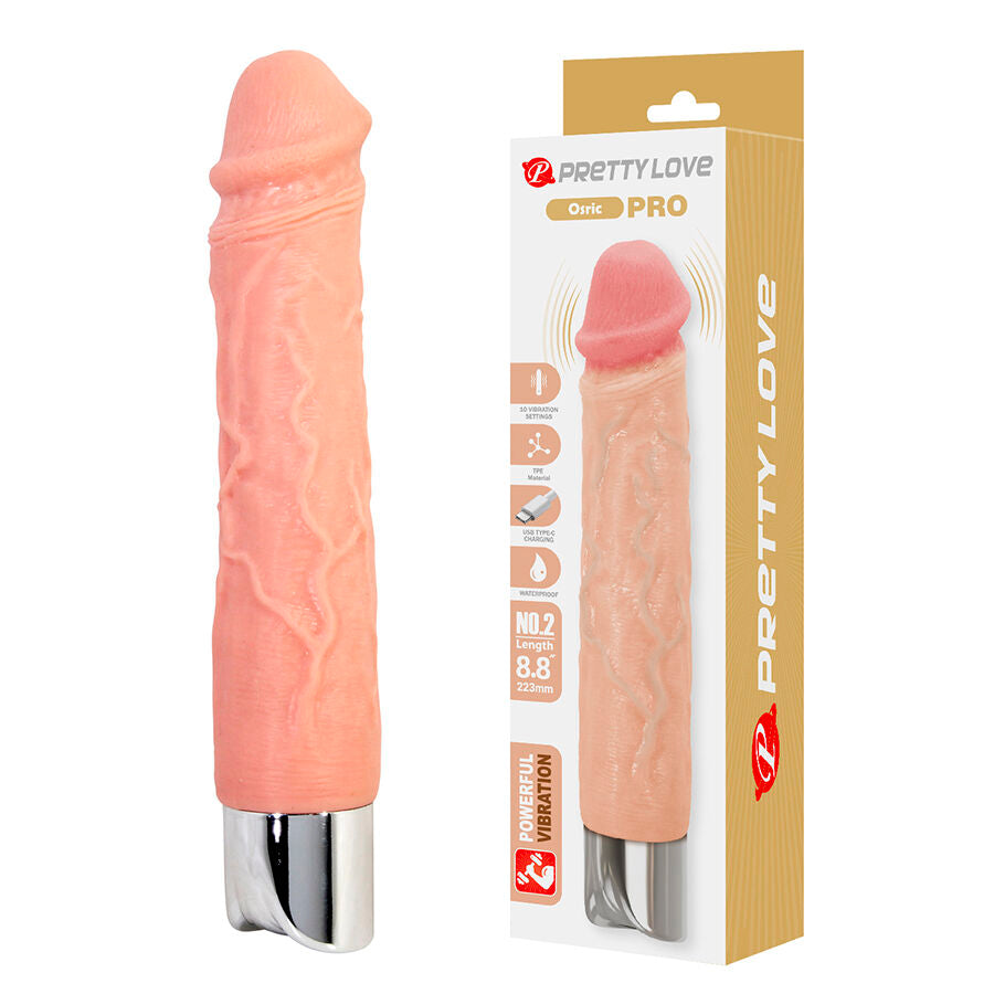 Pretty Love Osric Pro Vibratore Realistico Flessibile Ricaricabile – immagine 2