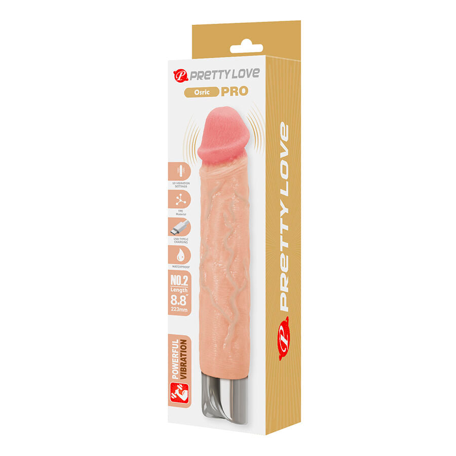 Pretty Love Osric Pro Vibratore Realistico Flessibile Ricaricabile – immagine 10