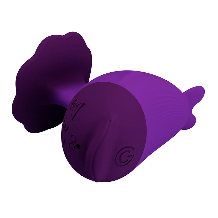 Pretty Love Dolphin Mini Vibratore con Clip Viola – immagine 2