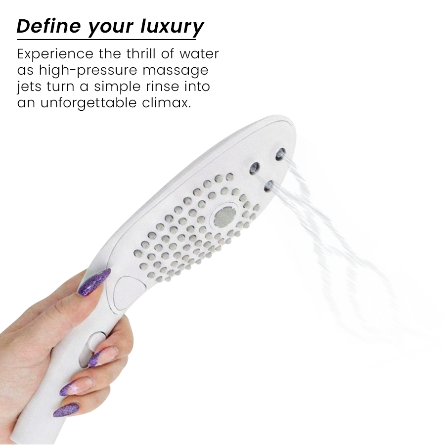 Womanizer Wave Soffione Doccia Stimolante Bianco – immagine 3