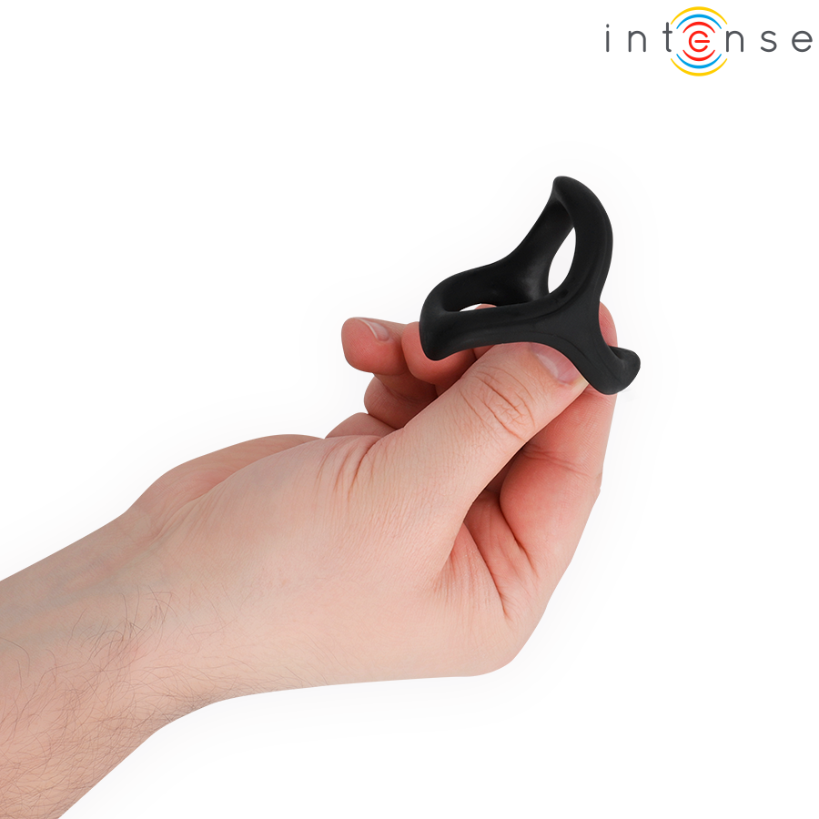 Intense Alfie Anello per Pene Triplo Curvo Modello 6 – immagine 2