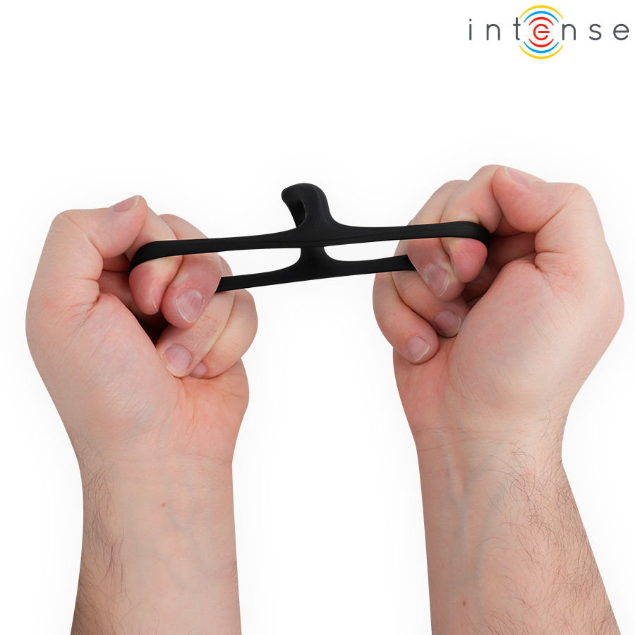 Intense Alfie Anello per Pene Triplo Curvo Modello 6 – immagine 4