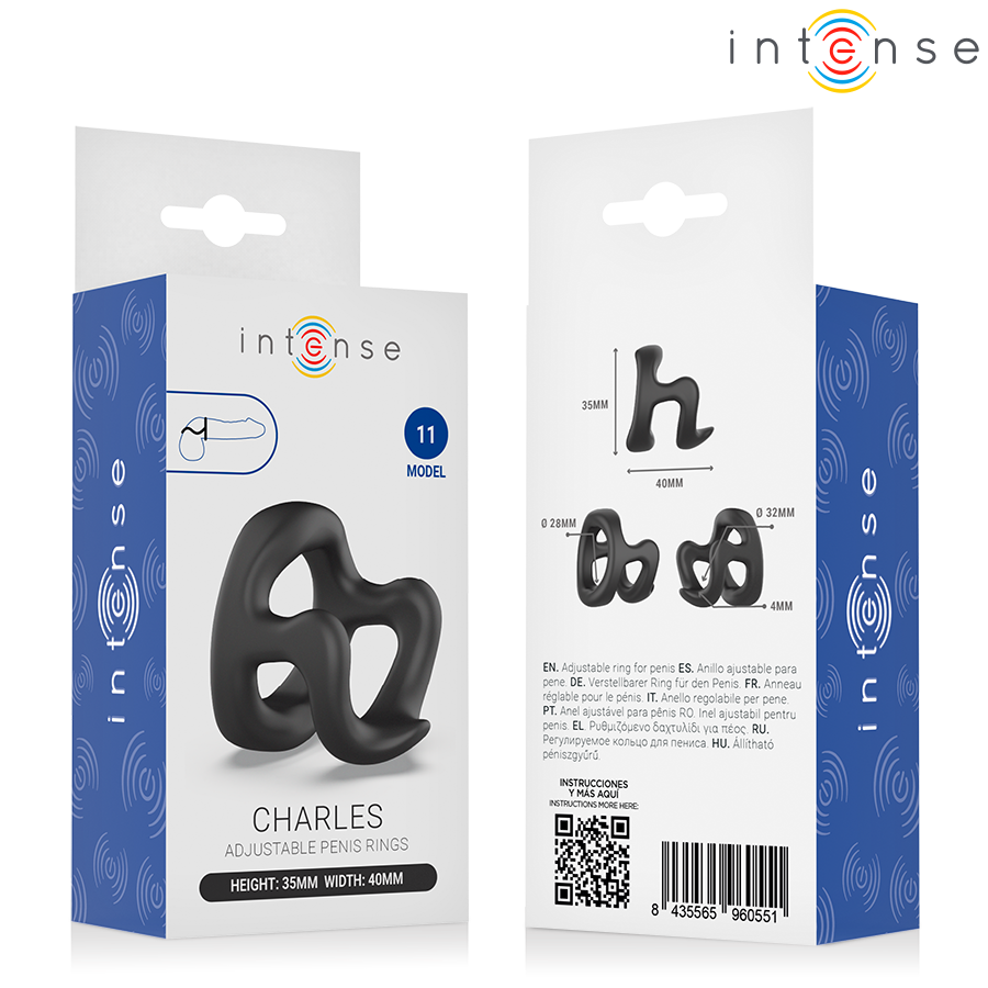 Intense Charles Anello per Pene ad H Modello 11 – immagine 6