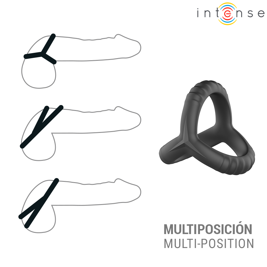 Intense John Anello per Pene Triplo Modello 4 – immagine 3