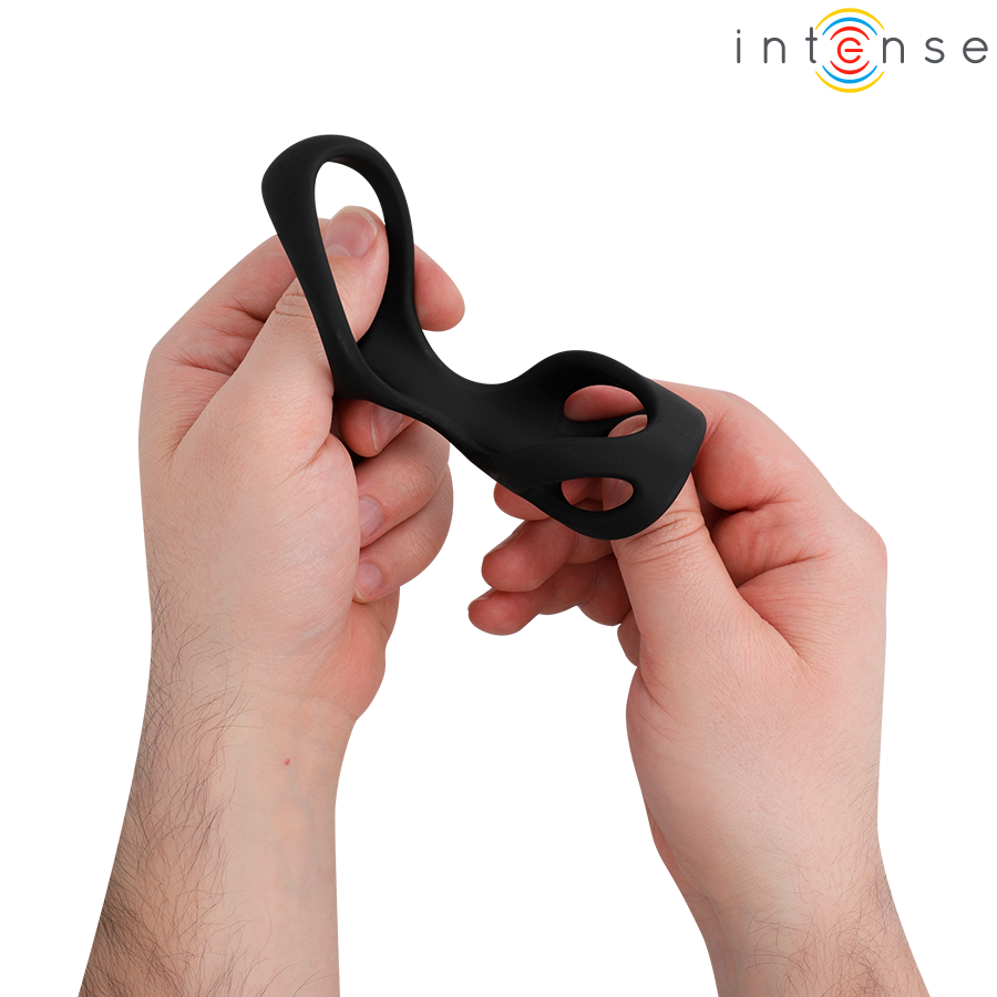 Intense Liam Doppio Anello per Pene con Estensione Modello 7 – immagine 6