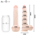 MR INTENSE Bruce M dildo realistico in silicone liquido 20 cm – foto 4
