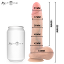 MR INTENSE Gary M dildo realistico in silicone liquido 20 cm – foto 5