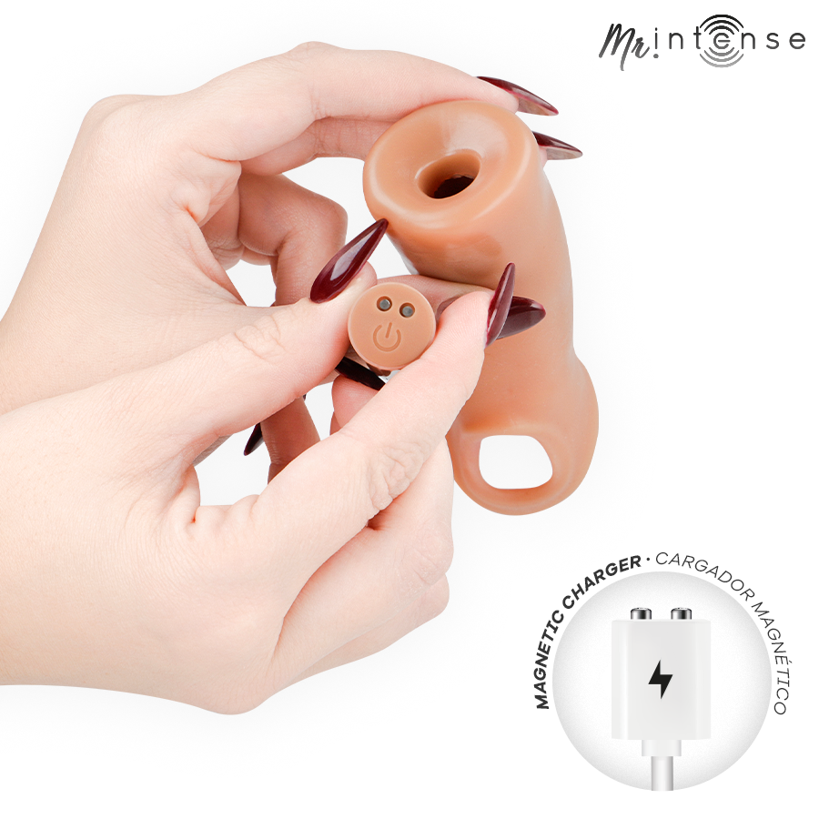 Mr Intense Arnold L Guaina Vibrante per Pene con Telecomando 16 cm – immagine 4