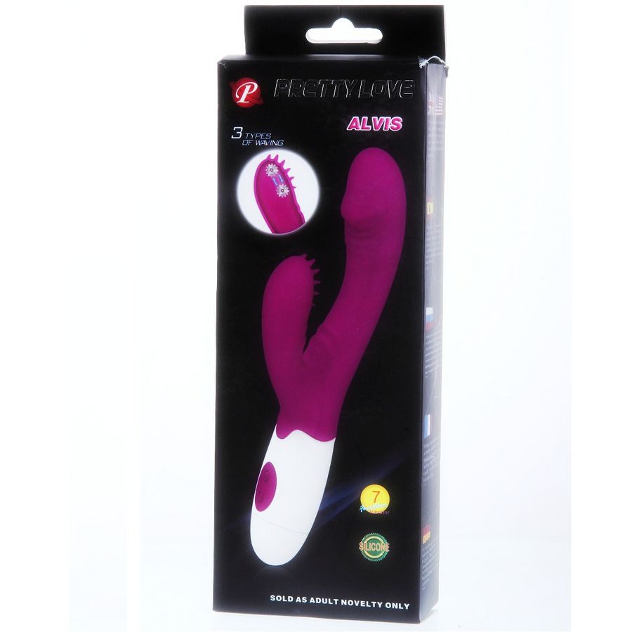 Pretty Love Andre Vibratore con Stimolatore Clitoride 30 Funzioni Lilla