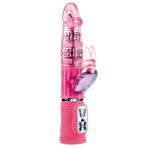 Baile Passion Rock Vibratore Rabbit Rotante 10 Funzioni 27 cm Rosa – immagine 7