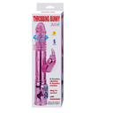 BAILE Throbbing Bunny Vibratore Rabbit Rotante Rosa Ricaricabile
