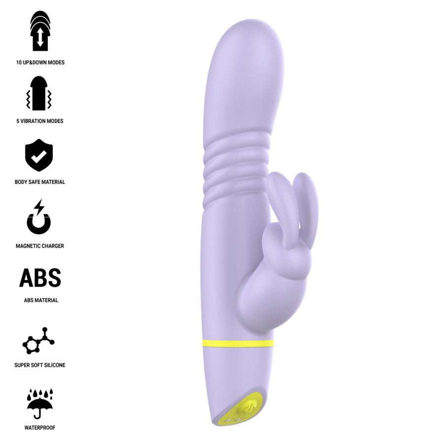 Intense Helen Vibratore Rabbit a Spinta – immagine 2