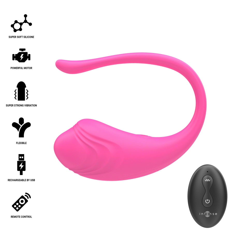 Intense Olivia Ovetto Vibrante con Telecomando Rosa – immagine 2