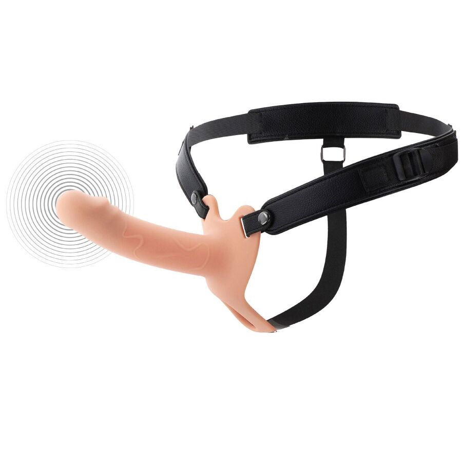 Hidden Desire Inferno Guaina Vibrante per Pene con Imbracatura 16 cm