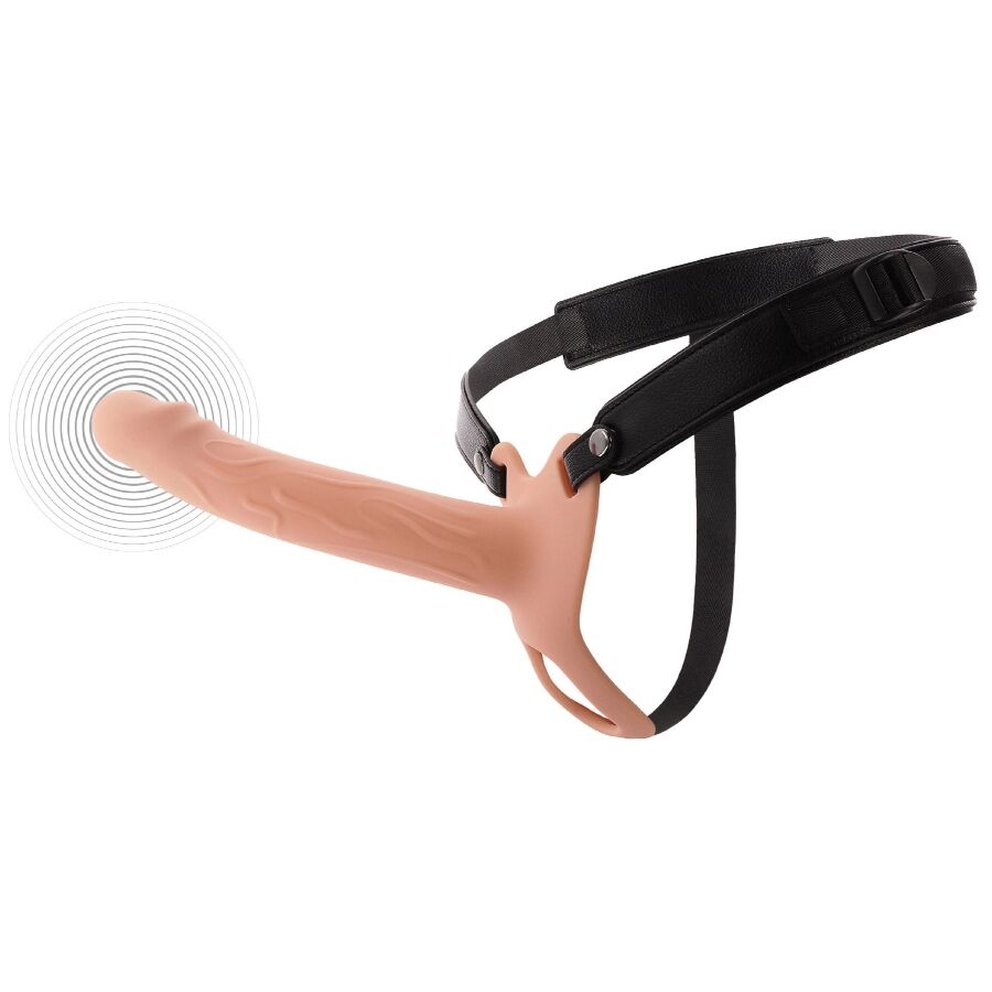 Hidden Desire Inferno Guaina Vibrante per Pene con Imbracatura 20 cm