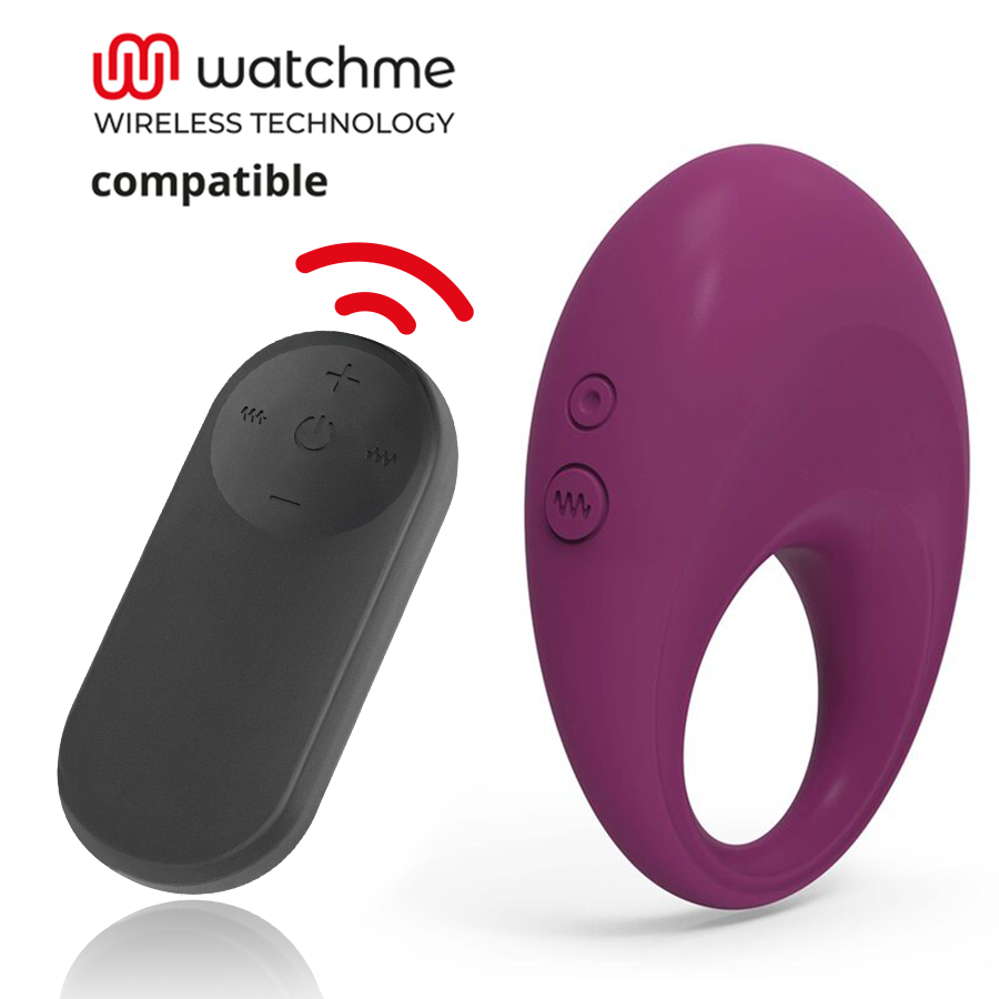 Coverme Dylan Anello Vibrante Ricaricabile con Telecomando WatchMe