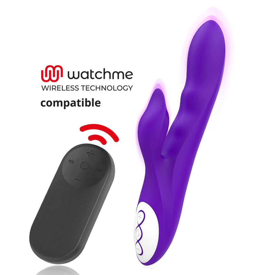 Galatea Galo Vibratore con Telecomando WatchMe Viola