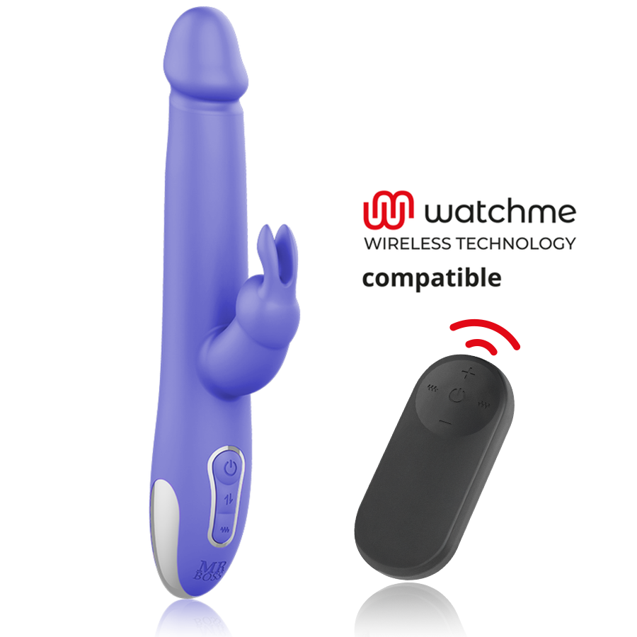 Mr Boss Arturo Vibratore Rabbit Rotante con Telecomando WatchMe
