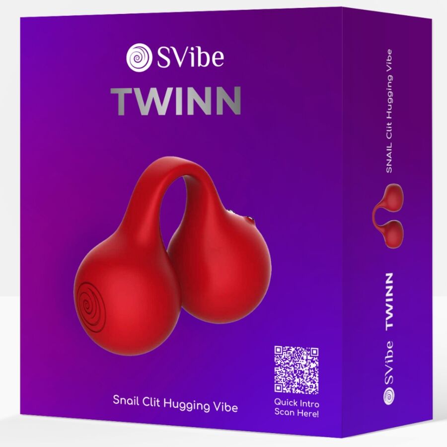 Snail Vibe Twinn Vibratore da Dito Cherry – immagine 4