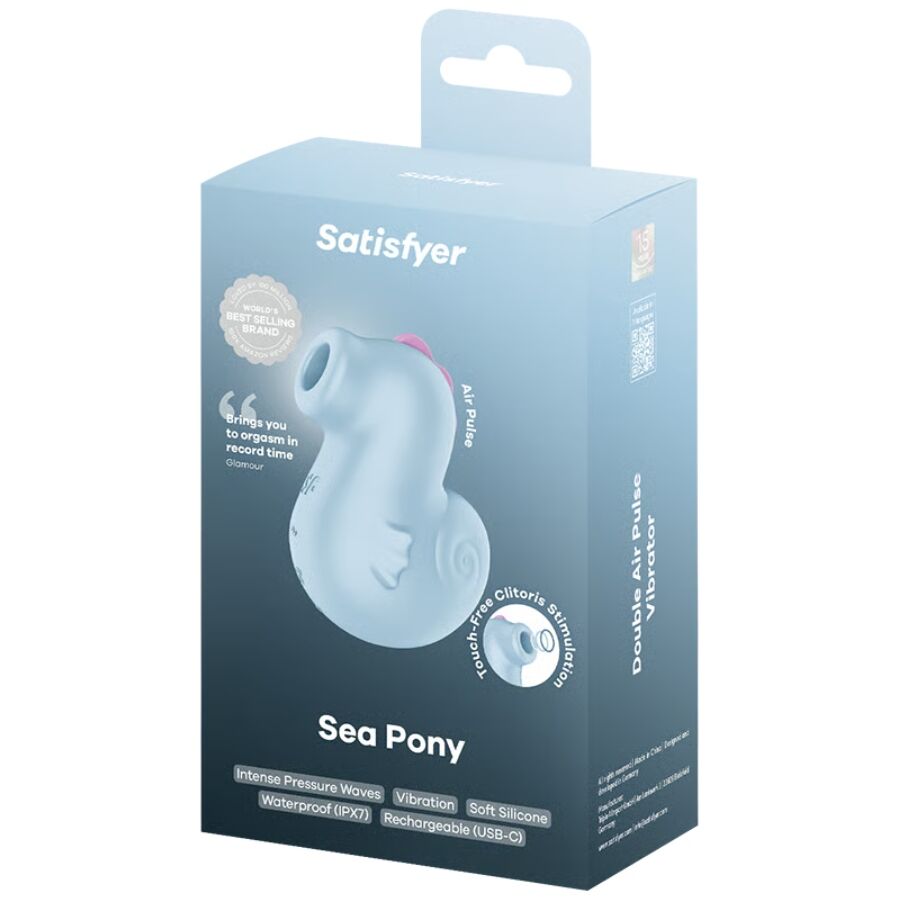 Satisfyer Sea Pony Vibratore a Doppia Stimolazione Con Onde d'aria – immagine 5