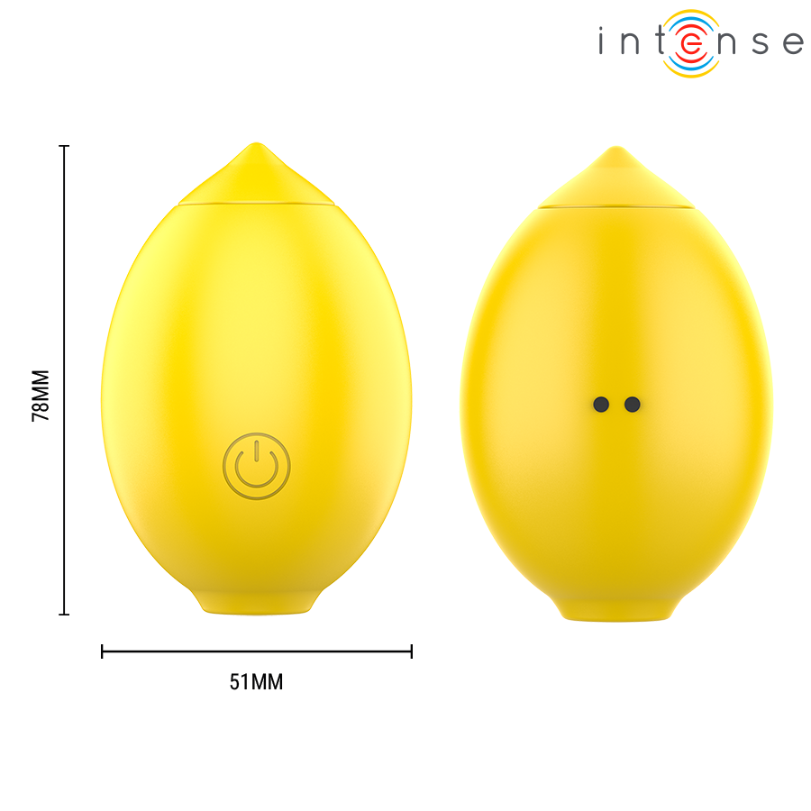 Intense Moni Stimolatore Clitorideo ad Aspirazione a Forma di Limone – immagine 6