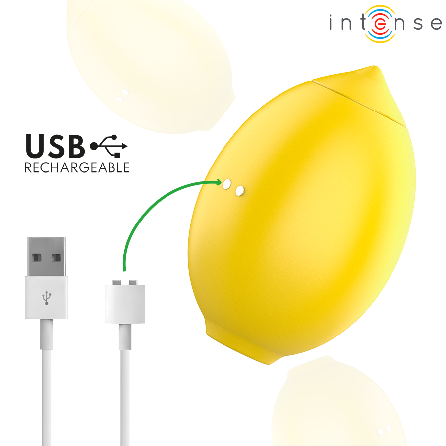 Intense Moni Stimolatore Clitorideo ad Aspirazione a Forma di Limone – immagine 8