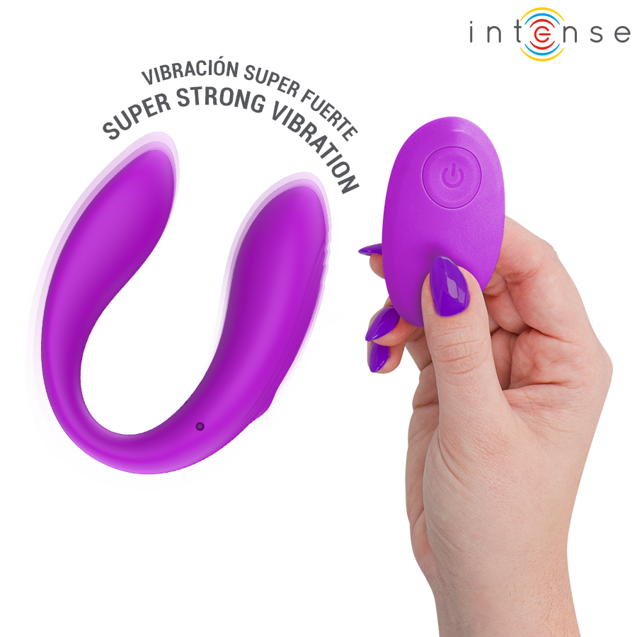 Intense Nora Stimolatore Vibrante a Morsetto Viola – immagine 5