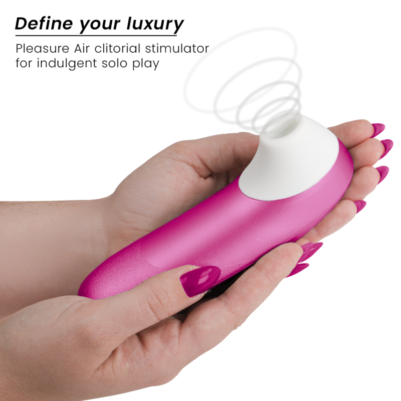 Womanizer Pro Stimolatore Clitorideo Pleasure Air con Vibrazione Rosa – immagine 3