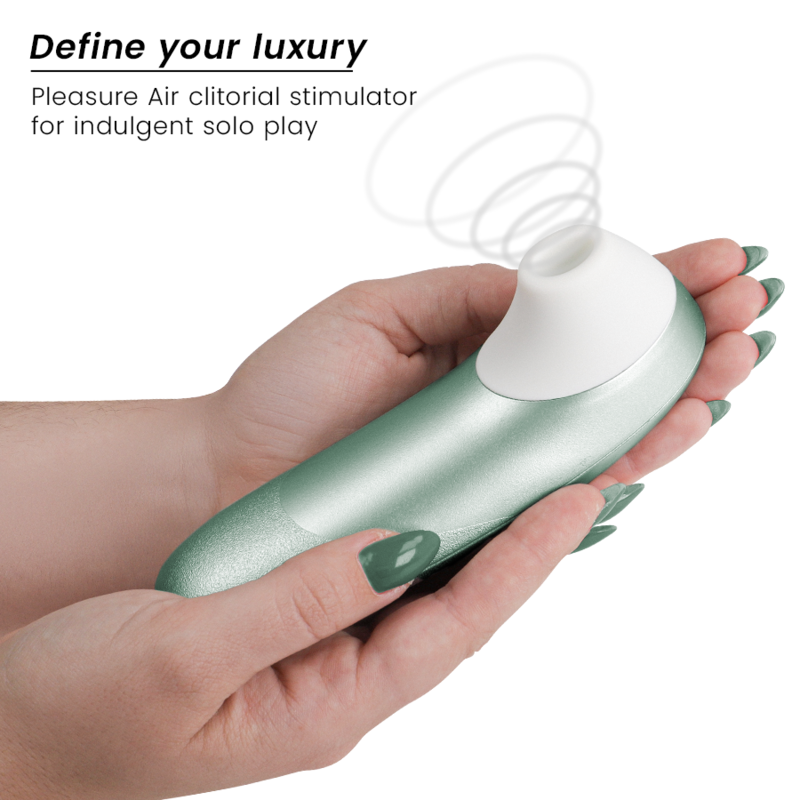 Womanizer Pro Stimolatore Clitorideo Pleasure Air con Vibrazione Verde Salvia – immagine 3