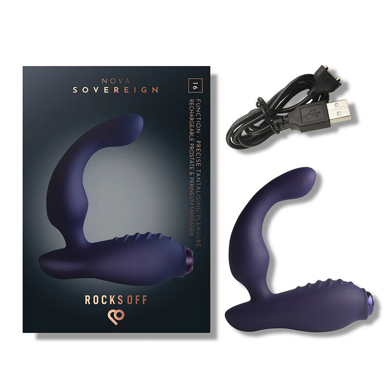 Rocks-Off Mini Bacchetta Vibrante Ricaricabile 16 Funzioni Variante 7 – immagine 8