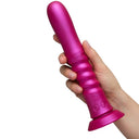 ROMP Jiggle vibratore a spinta su e giù con ventosa rosa – foto 3