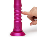 ROMP Jiggle vibratore a spinta su e giù con ventosa rosa – foto 5
