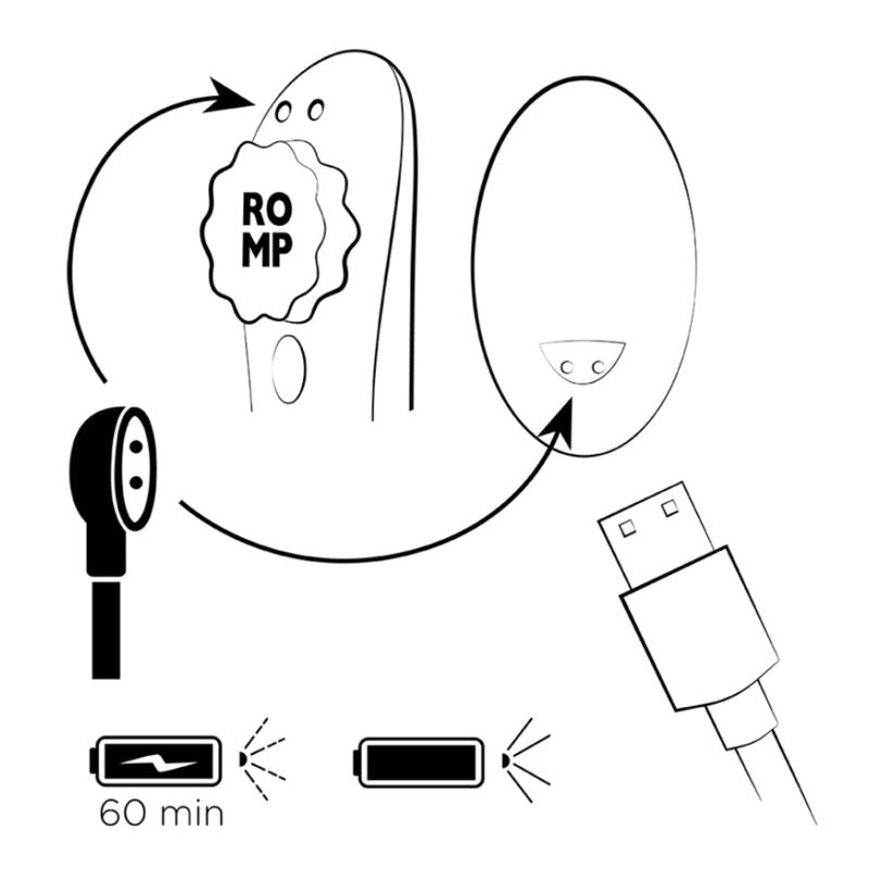Romp Party Vibratore da Slip Magnetico con Telecomando – immagine 12