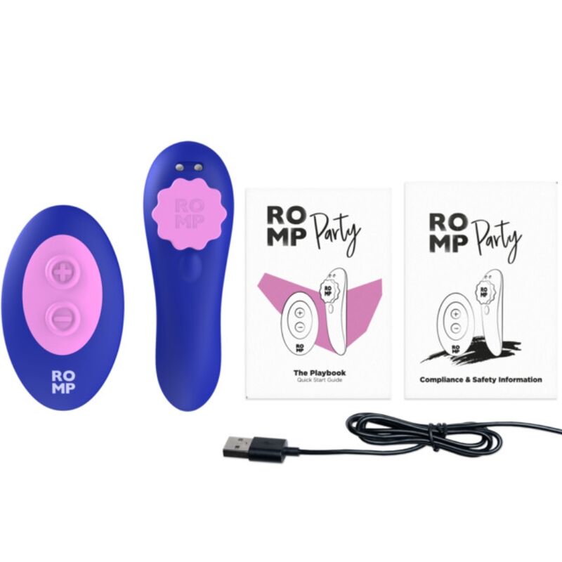 Romp Party Vibratore da Slip Magnetico con Telecomando – immagine 10