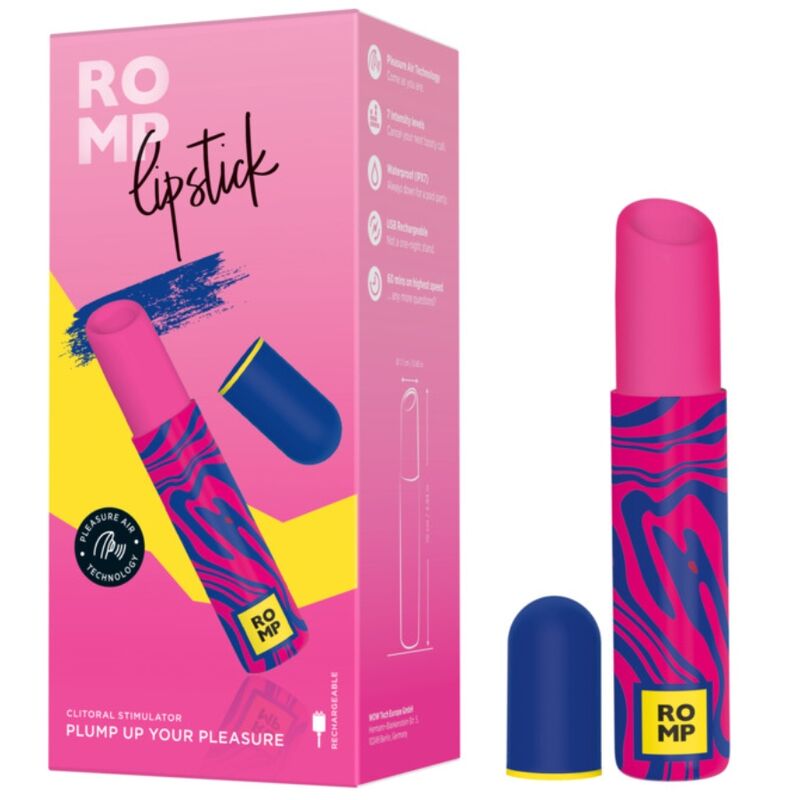 Romp Lipstick Vibratore a Rossetto 7 Livelli – immagine 6