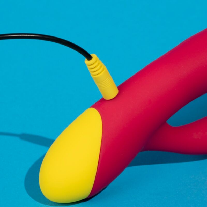 ROMP Jazz Vibratore Rabbit Ricaricabile Rosso – immagine 4