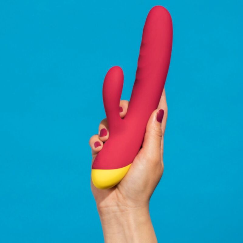 ROMP Jazz Vibratore Rabbit Ricaricabile Rosso – immagine 9