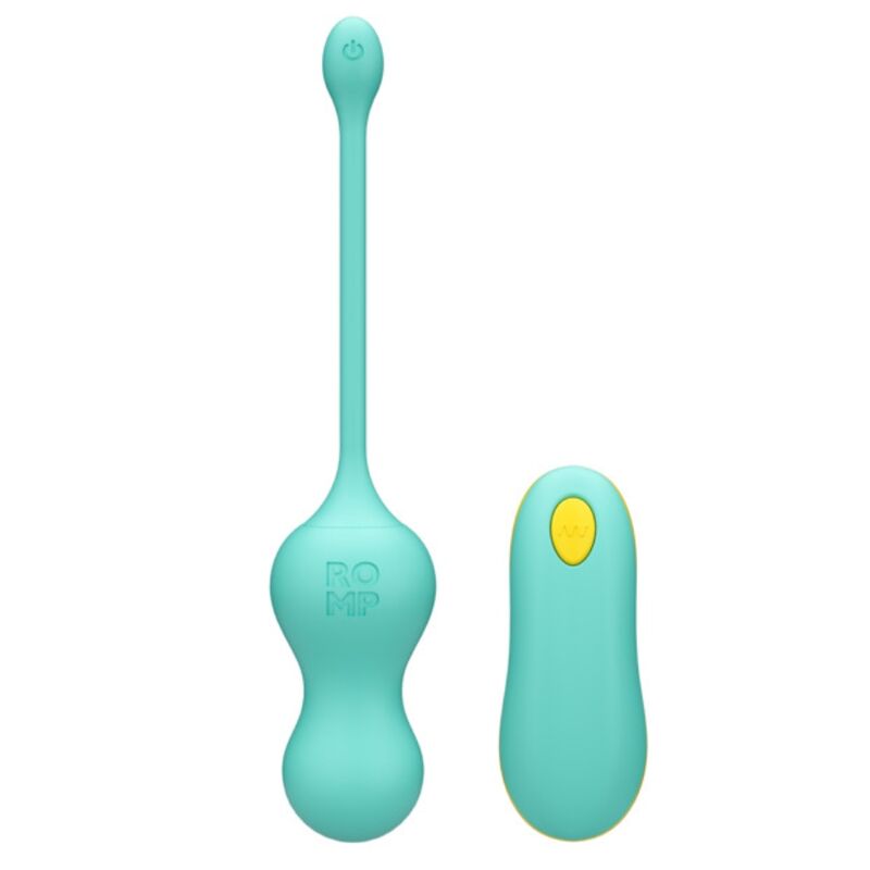 Romp Cello Vibratore Punto G con Telecomando Turchese – immagine 2