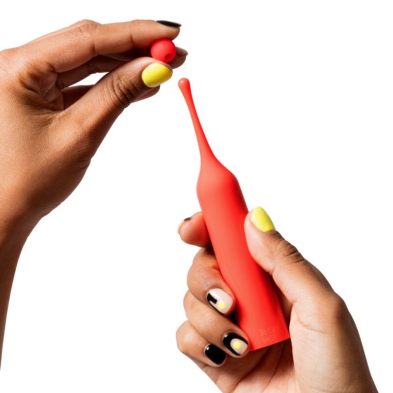 Romp Pop Stimolatore Clitorideo ad Alta Frequenza Rosso – immagine 2