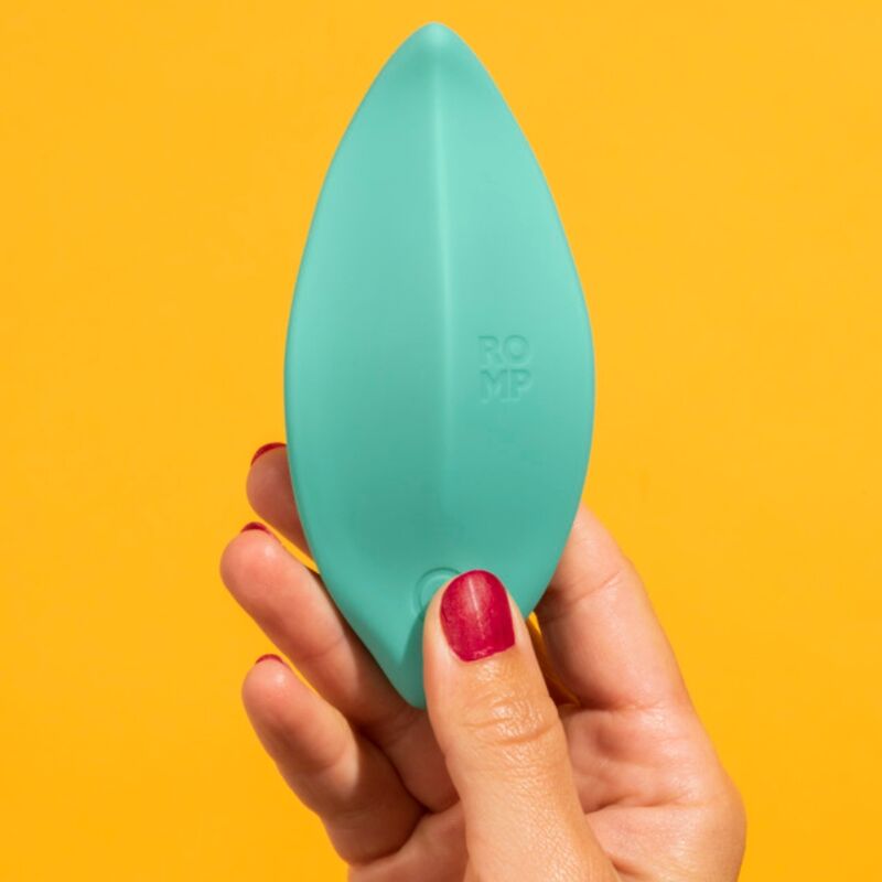 Romp Wave Stimolatore Clitorideo Ergonomico Verde Acqua – immagine 12